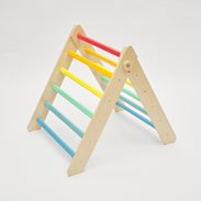Montessori Pikler Trojúhelník - Duha